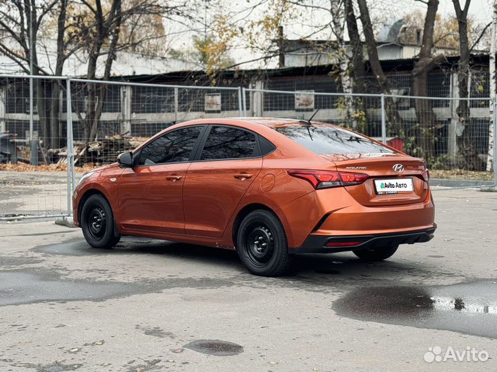 Hyundai Solaris 1.6 AT, 2021, 99 520 км