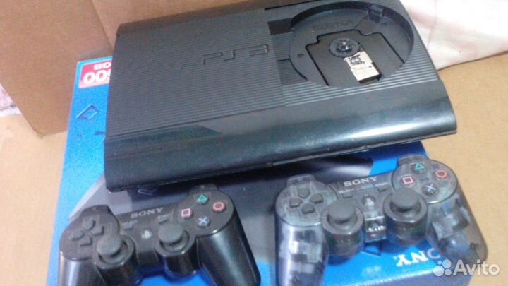 Sony PlayStation 3 SS 500Гб+4 диска