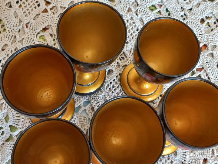 Рюмки новые хохлома