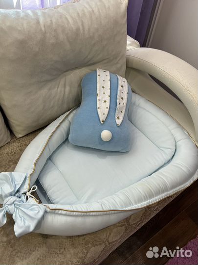 Детский кокон-гнездышко для новорожденных