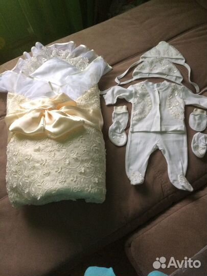 Одеяло и комплект на выписку