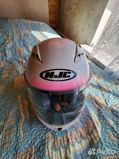 Шлем HJC для мотоцикла женский, размер М