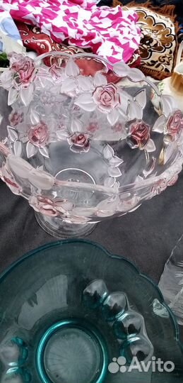 Хрустальная ваза