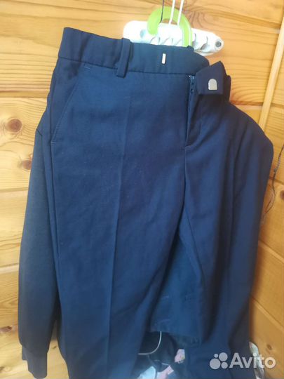 Школьный костюм для мальчика 134 тёмно-синий