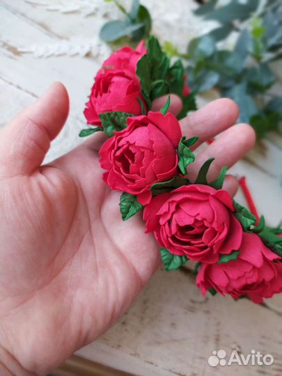 Ободок Венок Шпильки