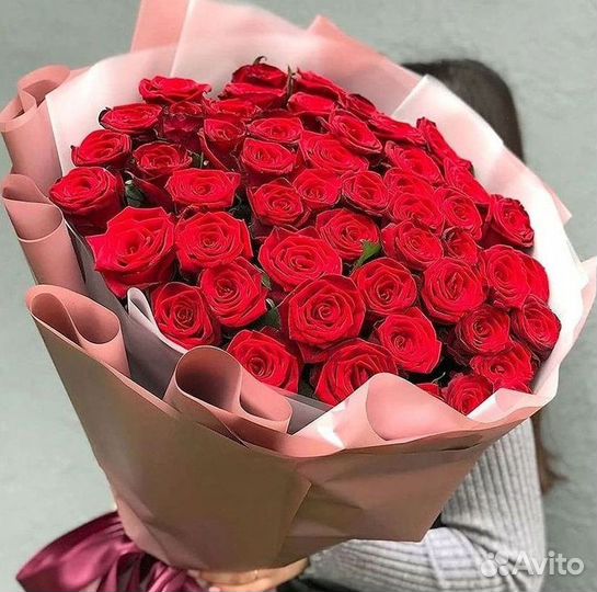 Высокие розы 150 160 170 180 190см доставка Москва