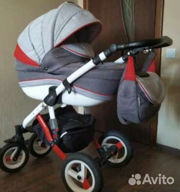 Коляска 2в1 Adamex gloria rainbow collection
