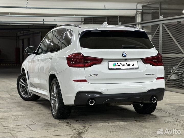BMW X3 2.0 AT, 2019, 93 000 км