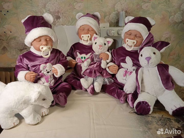 Кукла Реборн Сплюшка 48-50см