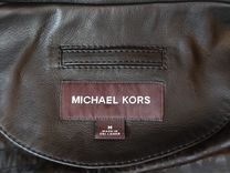 Кожаная куртка Michael Kors новая оригинал M-48