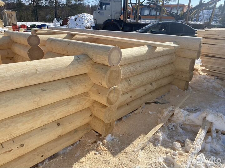 Изготовление срубов