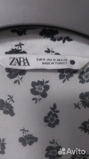 Платье рубашка zara