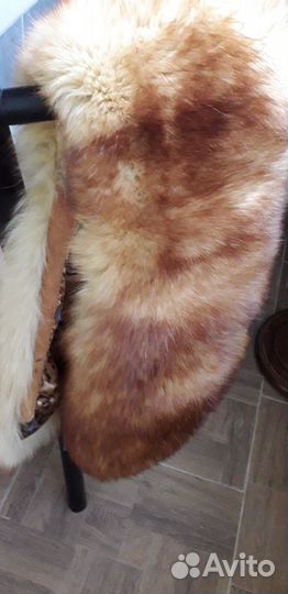 Меховой воротник Песец