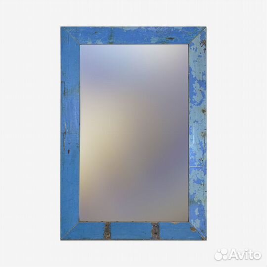 Зеркало прямоугольное массив тик 180х120 Бали Индо