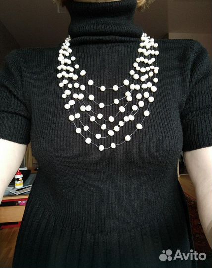 Бусы жемчужные