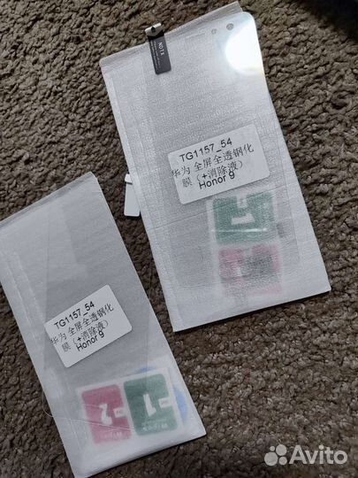Защитное стекло на honor 9
