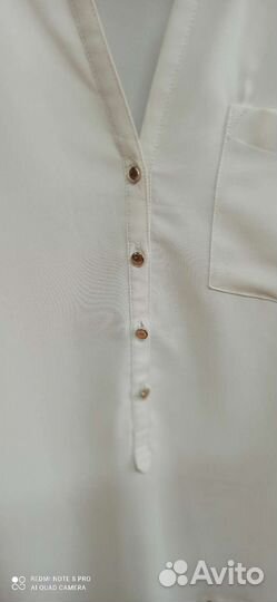 Блуза белая женская