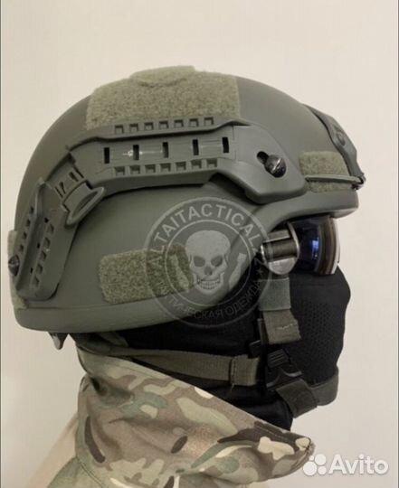 Ушастый арамидный баллистический шлем