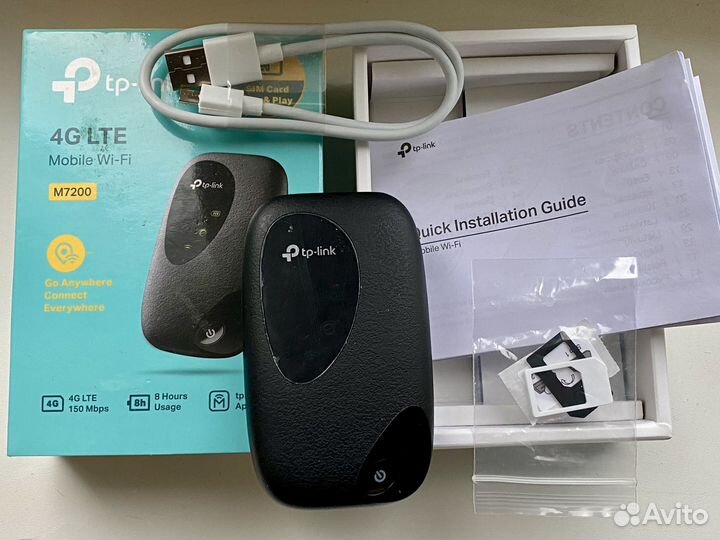 Мобильный роутер tр-link M7200 4g LTE