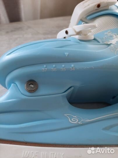 Коньки детские раздвижные р.34-37