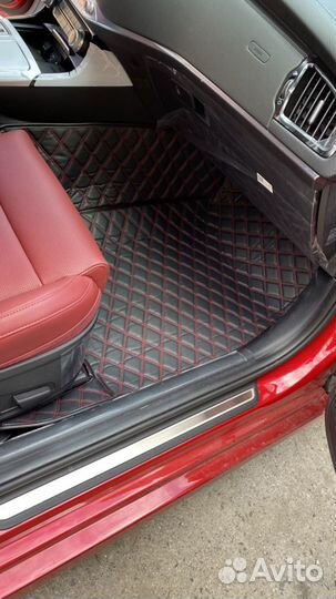 Напольная экокожа в машину. Любой авто