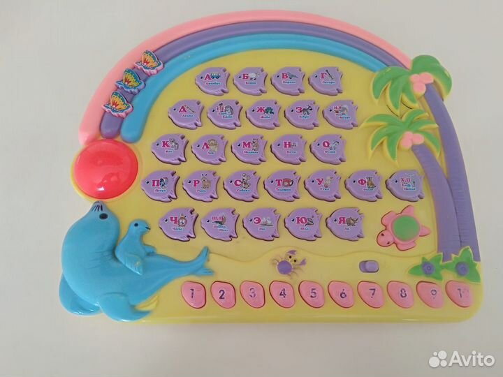 Кукла Lamaze, планшет муз-ный и мышонок новый