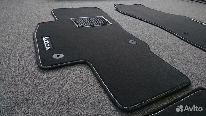 Ворсовые ковры Бельгия для Skoda Octavia A7