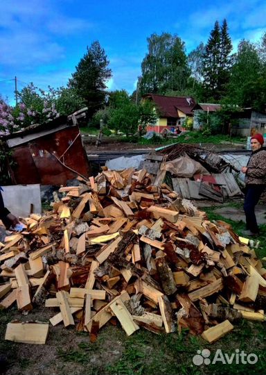 Дрова Осиновые в укладку в Выборге