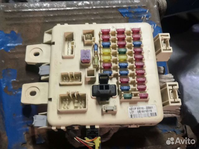 Блок предохранителей hyundai elantra 3