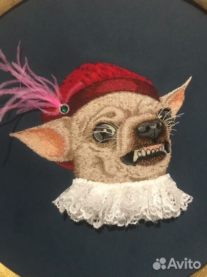 Вышивка гладью