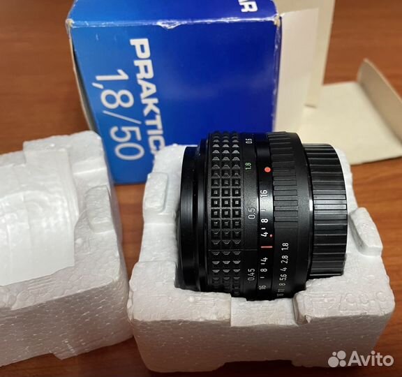 Pentacon Prakticar MC 1.8/50 объектив
