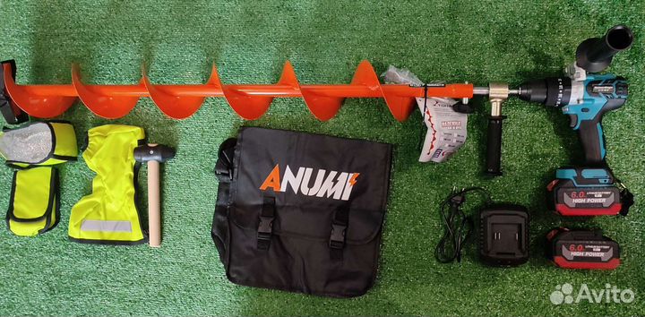 Шуруповёрт для ледобура Heimerdinger LB176S, 150Нм