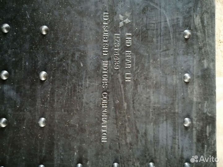 Оригинальные коврики митсубиси асх