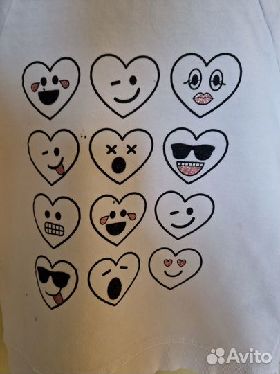 Свитшот HM для девочки, р 134-140