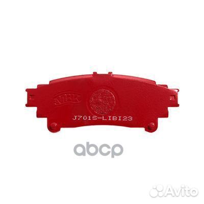 Колодки тормозные дисковые PN1846S NiBK