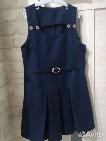 Сарафан школьный 122