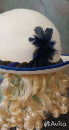 Тирольская шляпа винтажная