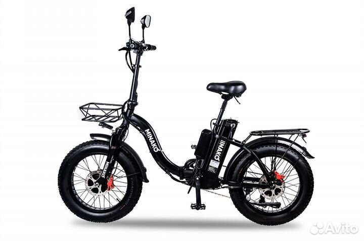 Электровелосипед Minako F11 Dual Полный привод