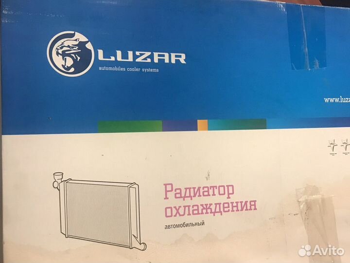 Радиатор охлаждения renault logan