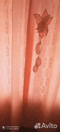 Комплект шторы и тюль бу
