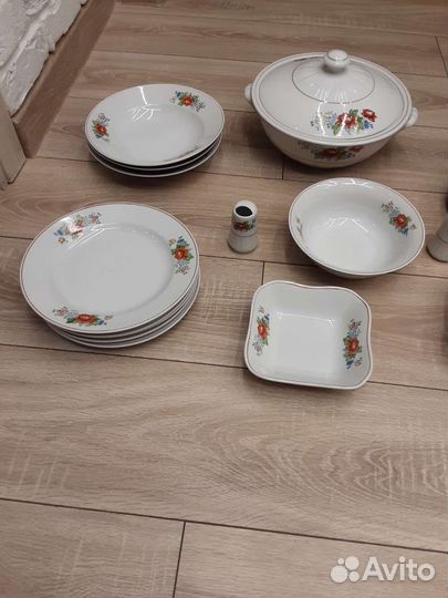 Сервиз столовый Корея советского периода. Dprk