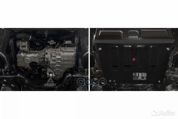 Защита картера FAW Bestune T77, V-1.5, робот