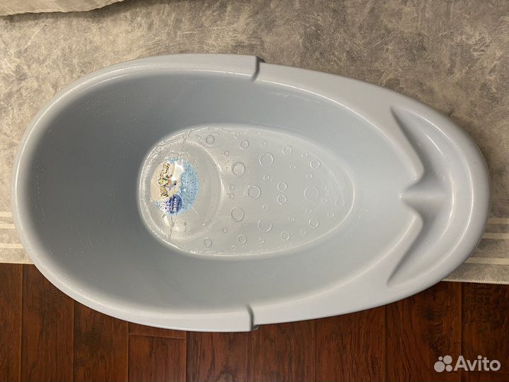 Ванночка для купания с горкой