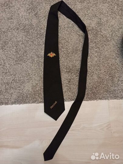 Галстук офицерский с гербом Россия