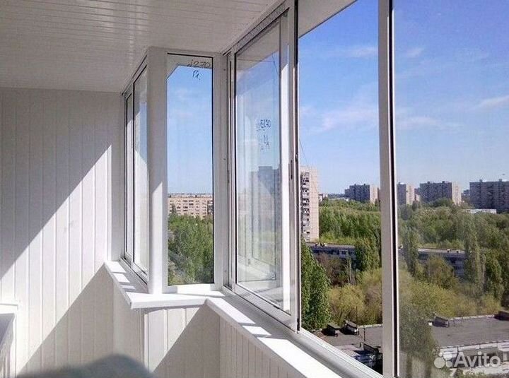 Окна алюминиевые под ключ