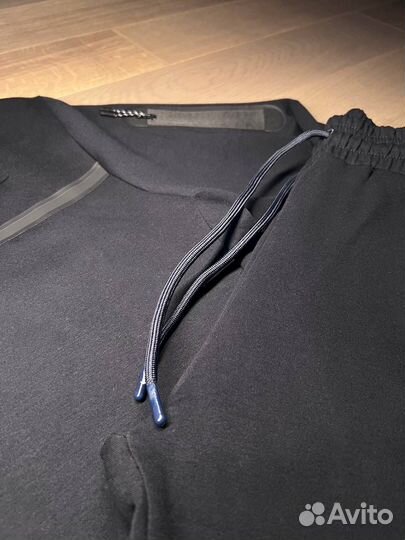 Костюм nike tech fleece черный