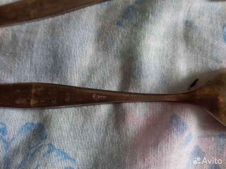 Чайные ложки мельхиор СССР