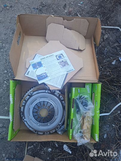 Комплект сцепления рено нисан с 2х масового