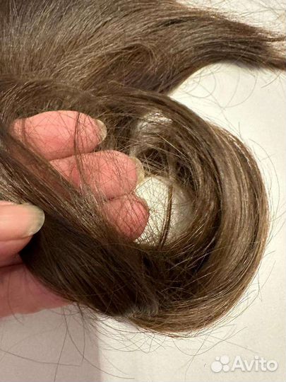 Натуральные волосы детские срез