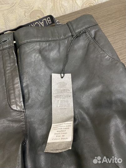 Шорты женские натуральная кожа